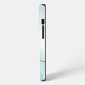 ミントとブルー iPhoneケース (左側面)