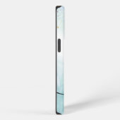 ミントとブルー iPhoneケース (右側面)