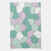 ミントとラベンダー キッチンタオル (縦)