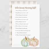 ミントと桃のカボチャのママのゲームを知っ最高のている (正面/裏面)