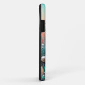 ミントと珊瑚の貝殻 海の至福 Case-Mate iPhoneケース (裏面/右)