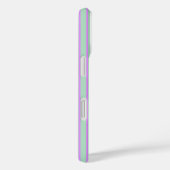 ミントと薄紫キャンディストライプー Case-Mate iPhoneケース (裏面 / 右)