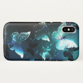 ミントの夜の蝶々 Case-Mate iPhoneケース (裏面(横))