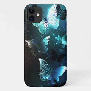 ミントの夜の蝶々 iPhone 11 ケース