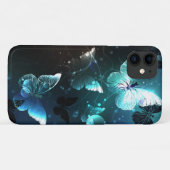 ミントの夜の蝶々 Case-Mate iPhoneケース (裏面(横))