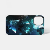 ミントの夜の蝶々 iPhoneケース (裏面横)