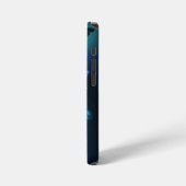 ミントの夜の蝶々 iPhoneケース (左側面)
