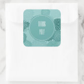 ミントの花 スクエアシール (バッグ)