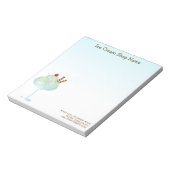 ミントアイスクリームサンデアイスクリームショップ事業 ノートパッド (回転)