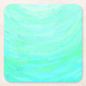 ミントアイス スクエアペーパーコースター (正面)