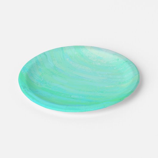 ミントアイス ペーパープレート (アングル)