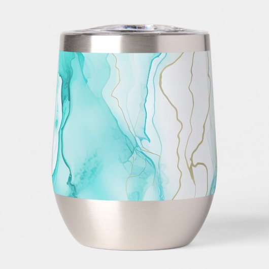 ミントアクアインクマーブル (正面)