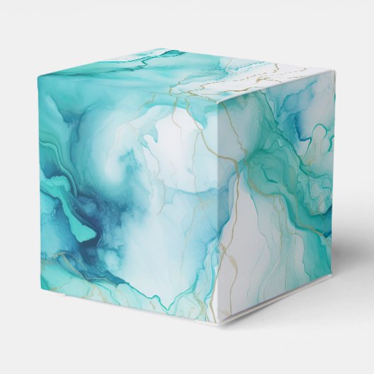 ミントアクアインクマーブル フェイバーボックス (裏面サイド)