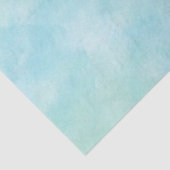 ミントアクアブルー絞り染め水彩 薄葉紙 (詳細)