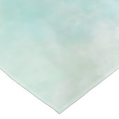 ミントアクア絞り染め テーブルクロス (アングル)