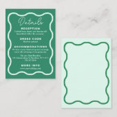 ミントウェーレトロ結婚ズ エンクロージャーカード (正面/裏面)