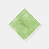 ミントウォーターの色 スタンダードカクテルナプキン (角)