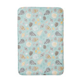 ミントエレガントの貝殻 バスマット (正面縦)