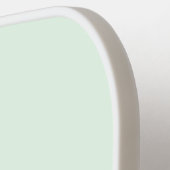 ミントエレガントグリミニマルーン名とモノグラム ピックルボールラケット (左詳細)