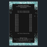 ミントエレガント両面フライヤー チラシ<br><div class="desc">銀エレガント薄紫ガラス製のデジタル画像と洗練されたデザイン。注：製造工程ではフィルムは使用され実在ず、色だけが完全に印刷される。データ、ロゴ、会社の詳細、および写真を数分で追加。</div>