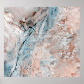 ミントエンペラドール大理石、アクア石灰岩 ポスター (正面)