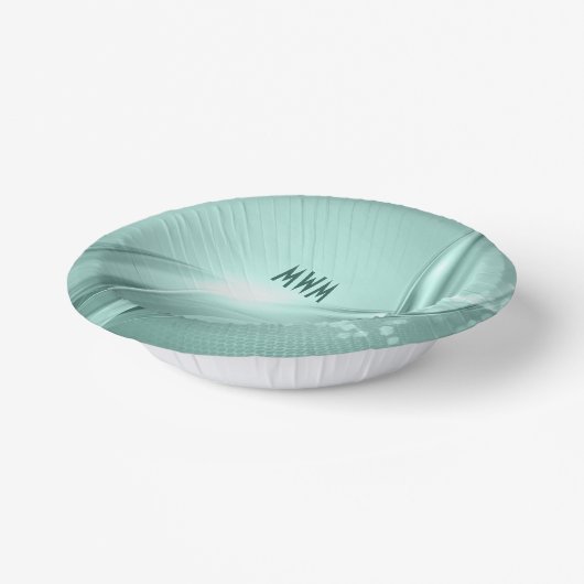 ミントカスタマイズスワールパタカスタマイズーン紙ボウル ペーパーボウル (傾斜あり)