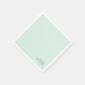 ミントカスタムカクテル スタンダードカクテルナプキン (角)