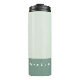 ミントカラーブロック タンブラー