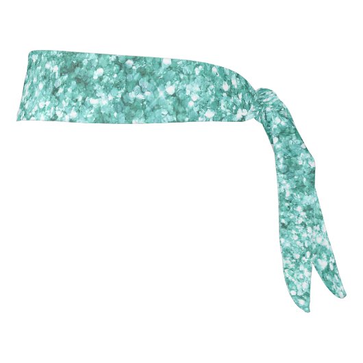 ミントガーリーグリッター紙吹雪 タイヘッドバンド (回転90)