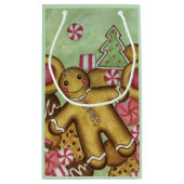 ミントクリスマスクッキー抱き枕 スモールペーパーバッグ (裏面)