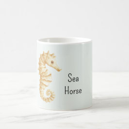 ミントクリームの海馬 コーヒーマグカップ