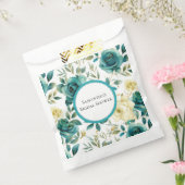 ミントクリームバラフローラブライダルシャワー フェイバーバッグ (封をした状態)