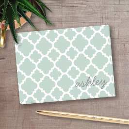 ミントクローバーパタパーソナライズされたーン ポストイット