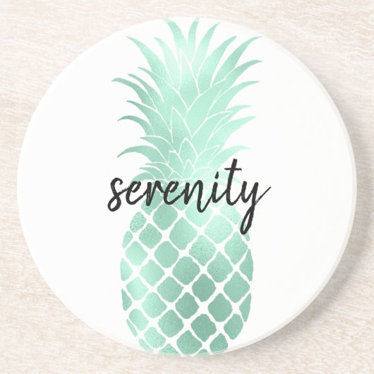 ミントグラムグリティージパイナップル コースター (正面)