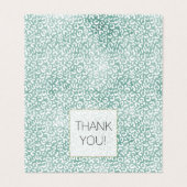 ミントグラムヒョウ印刷ありがとう (外部フラット)