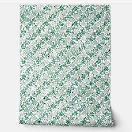 ミントグリッターマーメイド 壁紙