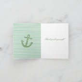 ミントグリッター航海のいかりサンキュー サンキューカード (内部)