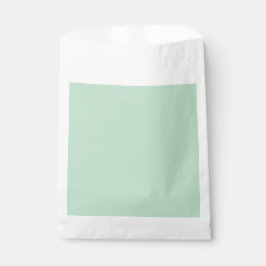 ミントグリーンのミニマルパーティーファバッグ フェイバーバッグ