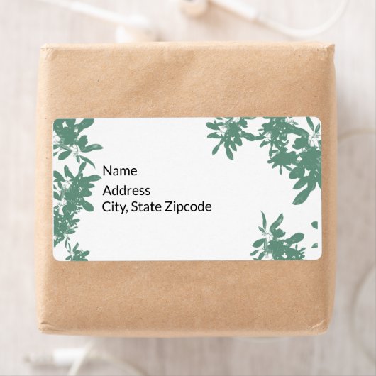 ミントグリーンアイビースクエア   ラベル (インサイチュ)