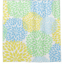 ミントグリーンイエローブルーフローラダリアス花