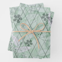 ミントグリーンインスパイアヴィンテージガーデンダイヤモンド