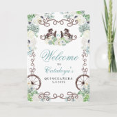 ミントグリーンウエスタンチャロキンセニェラプログラム 招待状 (正面)