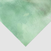 ミントグリーンウォーターのカラーハンド絵を描ー 薄葉紙 (詳細)