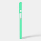 ミントグリーンキャンディストライプー Case-Mate iPhoneケース (裏面 / 左)