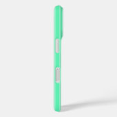 ミントグリーンキャンディストライプー Case-Mate iPhoneケース (裏面 / 右)