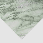 ミントグリーングレーパステルメタリックマーブルストーンルクス 薄葉紙 (詳細)