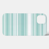 ミントグリーンストライプのケース – メイトiPhoneケース Case-Mate iPhoneケース (裏面 (横))