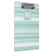 ミントグリーンストライプ クリップボード (右)