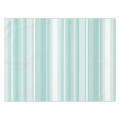 ミントグリーンストライプ テーブルクロス (正面(横))