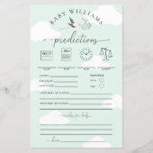 ミントグリーンストークベビー予測ゲーム (正面)